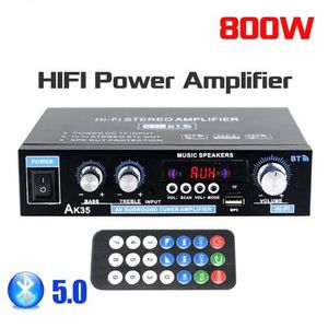 Ak35 800W Home 100 - 240V 12V Basse Audio Bluetooth Woofer - Black