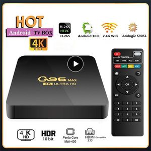VIC 2+16G Smart TV Box Android 10 .0 Q96 Max 5G Media Player