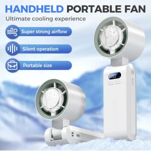 Handheld Portable Fan with Ice Cooler