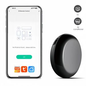 WiFi IR Control Hub for Smart Appliances via Voice and Smart Life/Tuya App, Compatible with Voice Assistant